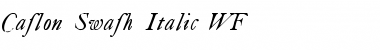 Caslon Swash Italic WF Font