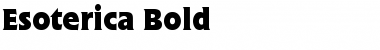 Esoterica Bold Font