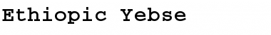 Ethiopic Yebse Font