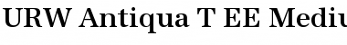 URW Antiqua T EE Regular Font