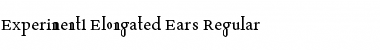 Experiment1-Elongated Ears Regular Font