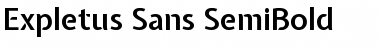 Expletus Sans SemiBold Font