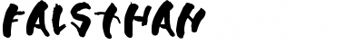 Falsthan Regular Font