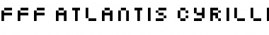 FFF Atlantis Cyrillic Attempt Regular Font