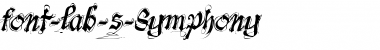 font-lab's Symphony Regular Font