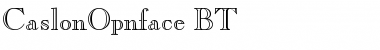 CaslonOpnface BT Font
