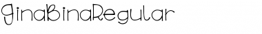 GinaBinaRegular Font