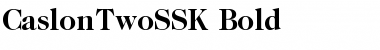 CaslonTwoSSK Font