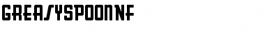 Greasy Spoon NF Font