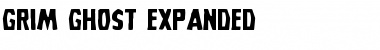 Grim Ghost Expanded Expanded Font