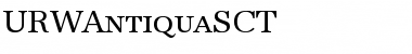 Download URWAntiquaSCT Font