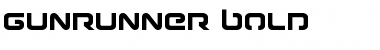 Gunrunner Bold Font