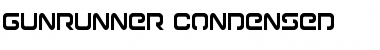 Gunrunner Condensed Font