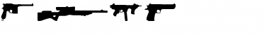 Guns Regular Font