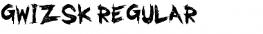 GwizsK Regular Font