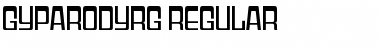 Gyparody Regular Font