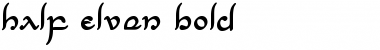 Half-Elven Bold Font