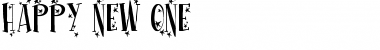 Happy New One Font