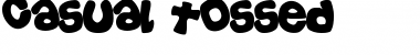 Casual Tossed Font