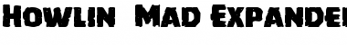 Howlin' Mad Expanded Expanded Font