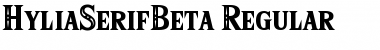 Hylia Serif Beta Font