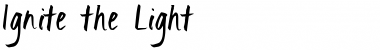 Ignite the Light Font