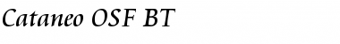 Cataneo OSF BT Font