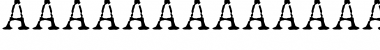 JCAguirreP - Old Type Font