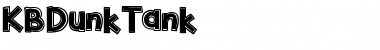 KBDunkTank Medium Font