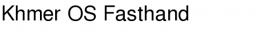 Download Khmer OS Fasthand Font