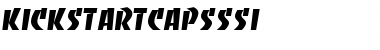 KickStartCapsSSi Regular Font