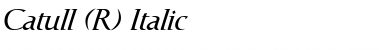 CatullBQ Italic Font