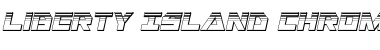 Liberty Island Chrome Italic Font