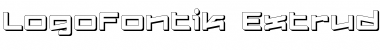 Logofontik 4F Extruded Regular