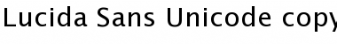 Lucida Sans Unicode Regular
