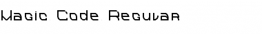 Magic Code Regular Font