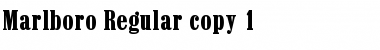 Marlboro Regular Font