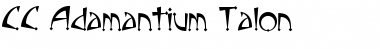 CC Adamantium Font