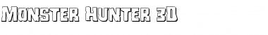Monster Hunter 3D Font