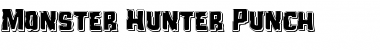 Monster Hunter Punch Font