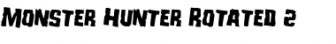Monster Hunter Rotated 2 Font