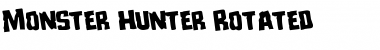 Monster Hunter Rotated Regular Font