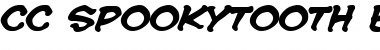CC Spookytooth Bold Italic Font