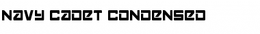 Navy Cadet Condensed Font