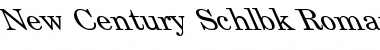 New Century Schlbk-Roman Left Font