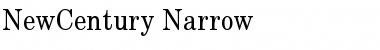 NewCentury-Narrow Font