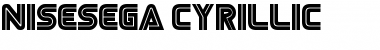 NiseSega Cyrillic Font