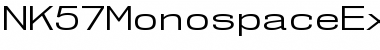 NK57 Monospace Expanded Book Font