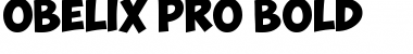 ObelixPro Bold Font
