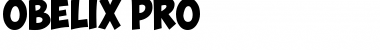 ObelixPro Regular Font
